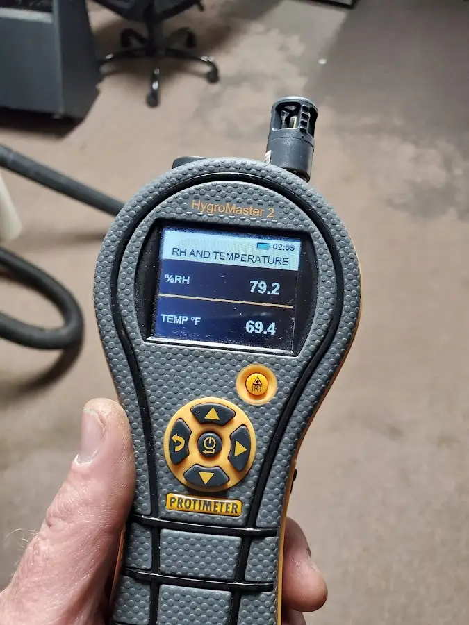 Moisture meter humidity assessment for Mold Remediation & Removal in Winona Lake